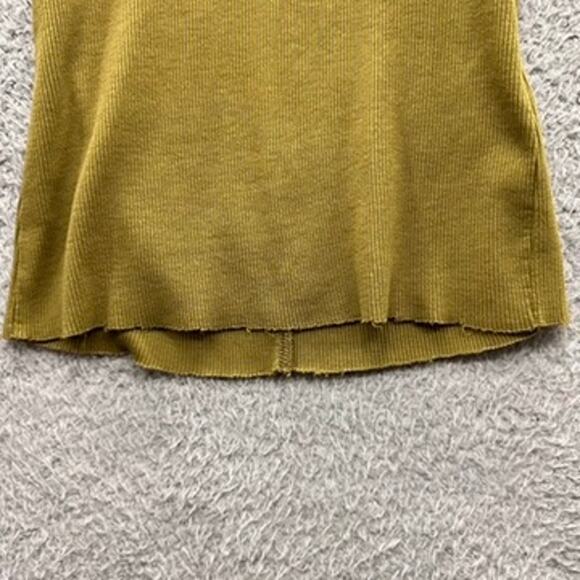 Nation Ltd XS‎ Fitted Green Balloon Short Sleeve Stretchy Casual Organic Cotton - Picture 6 of 12